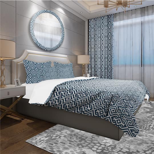 Designart 'Vintage Pattern' Scandinavian Bedding Set